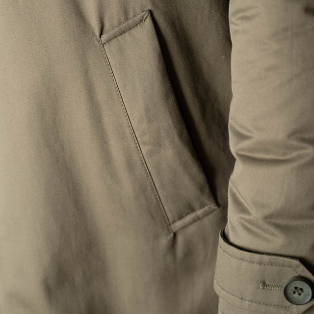 Parka "Passy" Kaki avec capuche amovible