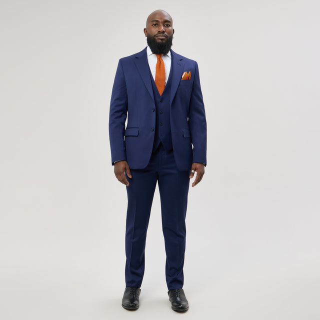 Costume "Agosta" Bleu Fort Vitale Barberis Canonico