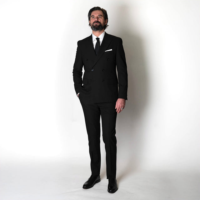 Costume Croisé "John" Noir