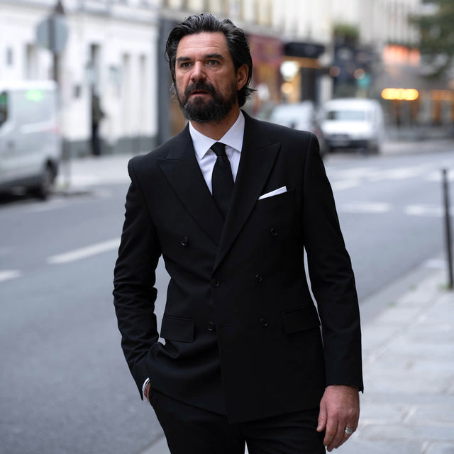 Costume Croisé "John" Noir