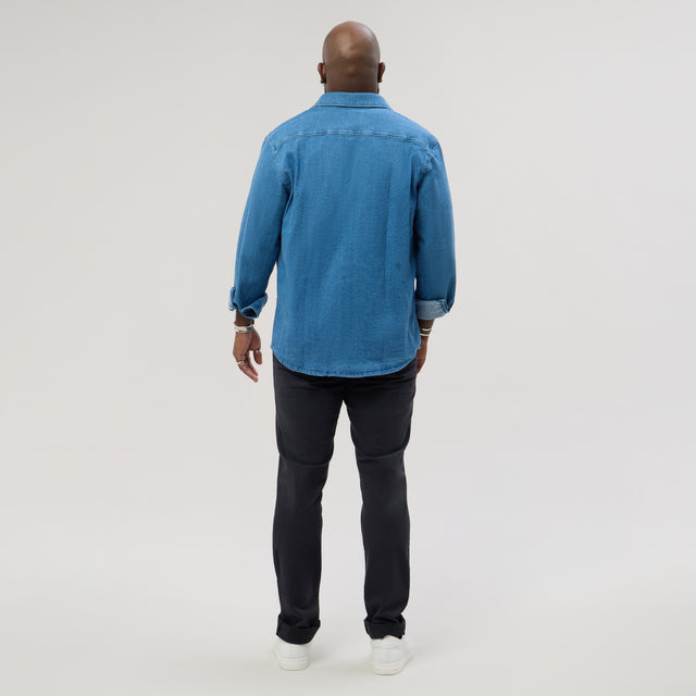 Surchemise "Alex" en Jeans Clair