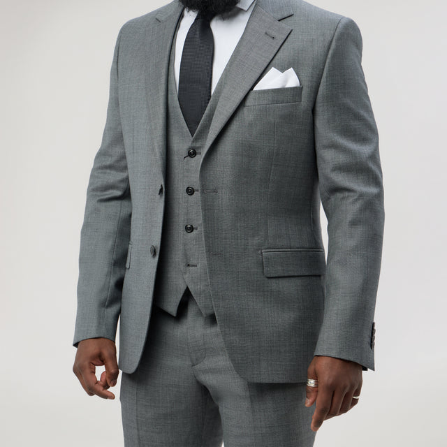 Costume "Figari" Gris Moyen Vitale Barberis Canonico