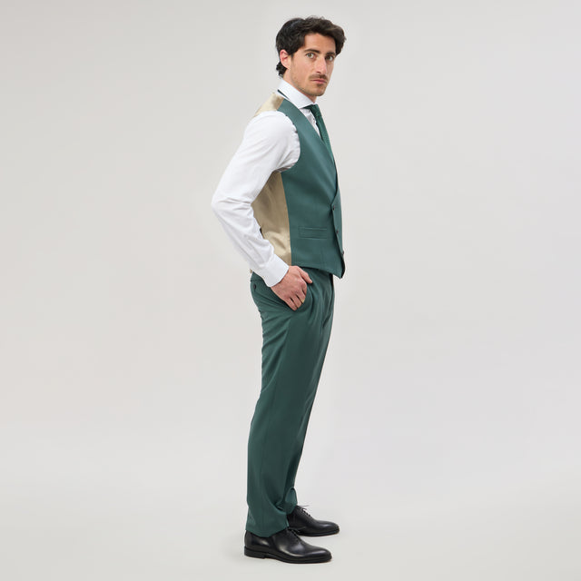 Gilet Croisé "Pinède" Tilleul Vitale Barberis Canonico