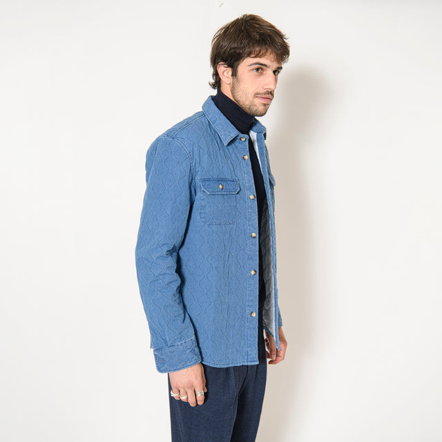 Surchemise "Alex" en Jean's Matelassée Bien Epaisse