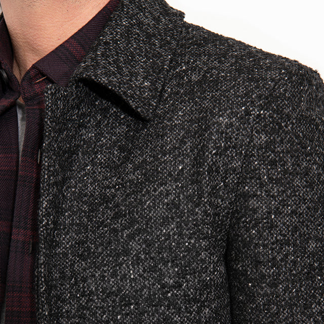 Manteau Piqué Gris
