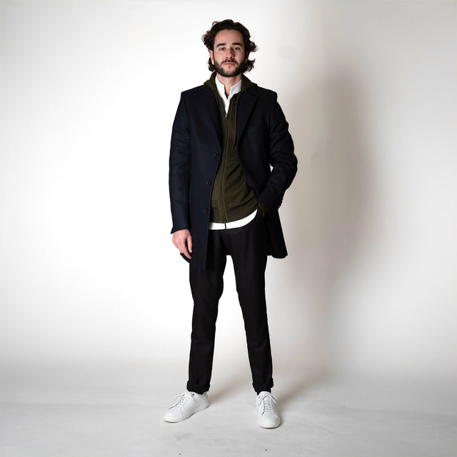 Manteau "Yorkshire" Bleu Marine