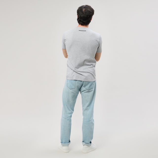 Tee-shirt "Miami" Gris Chiné
