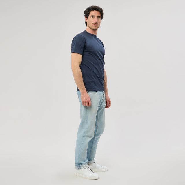 Tee-shirt "Miami" Bleu Marine