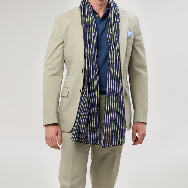 Costume "Palombaggia" Beige Coupe Napolitaine Coton & Elasthanne