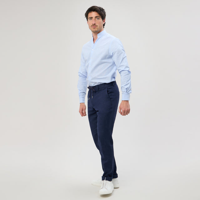 Pantalon à lacet Amovible "Borgo" Bleu