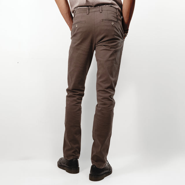 Pantalon "Pornichet H25" Chino Marron