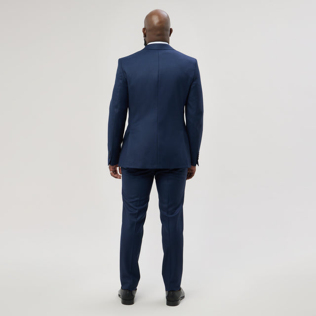 Costume "Rondinara" Piqué Bleu Vitale Barberis Canonico