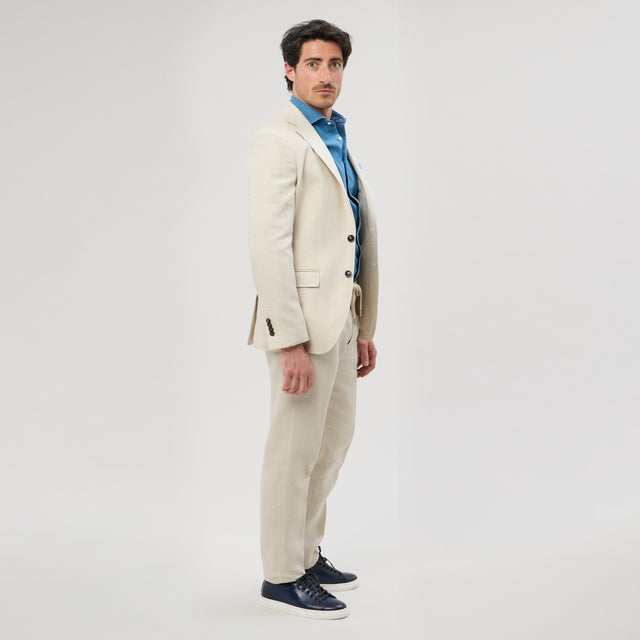 Veste Napolitaine "Solenzara" Beige