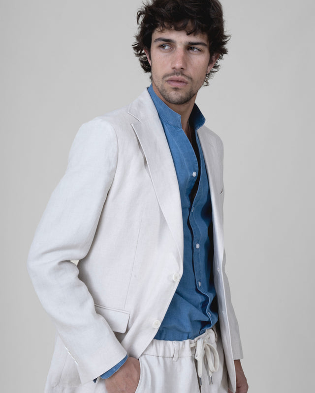 Veste Napolitaine "Solenzara" Beige