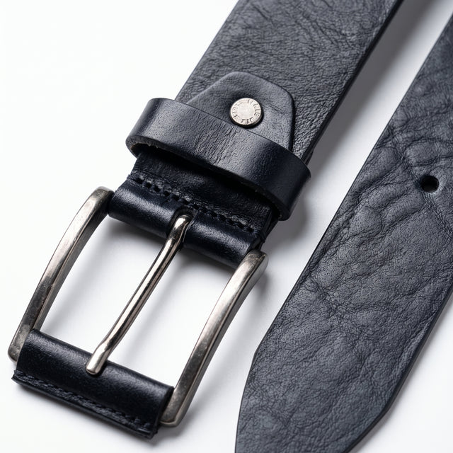 Ceinture "La Normande" Noir Large