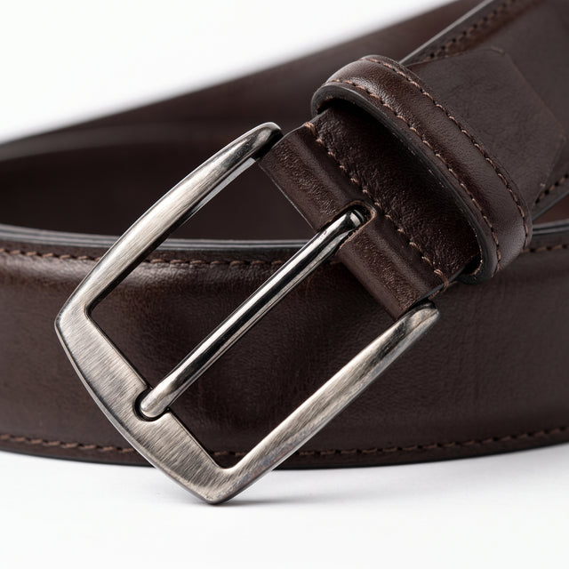 Ceinture "La Normande" en Cuir Marron