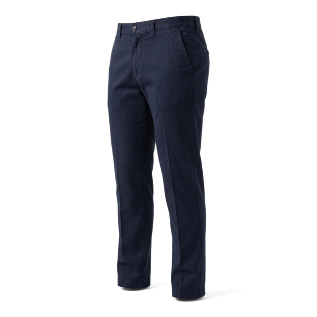 Pantalon "Giorgio" Chino Bleu Marine Coupe Slim