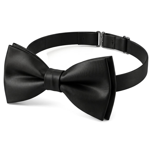 Noeud Papillon Satin Noir
