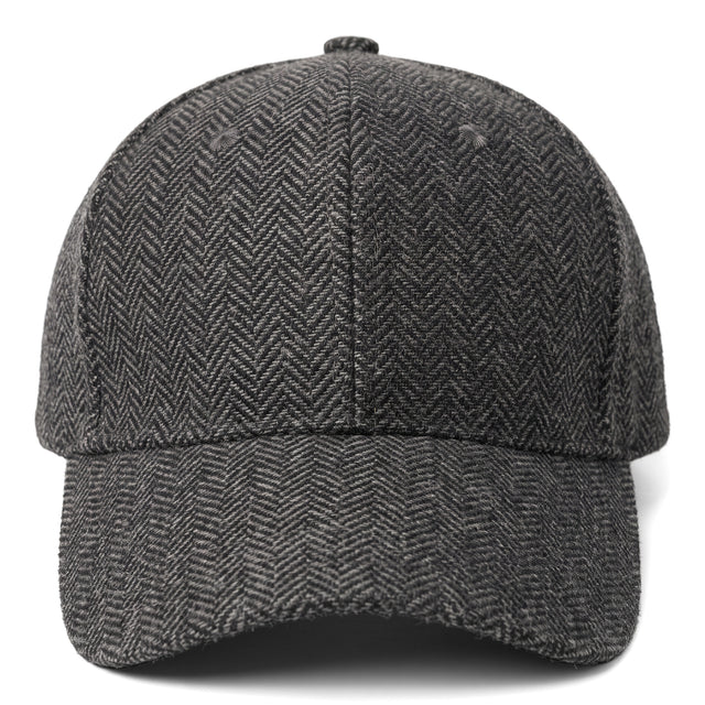 Casquette à Chevrons Gris Anthracite