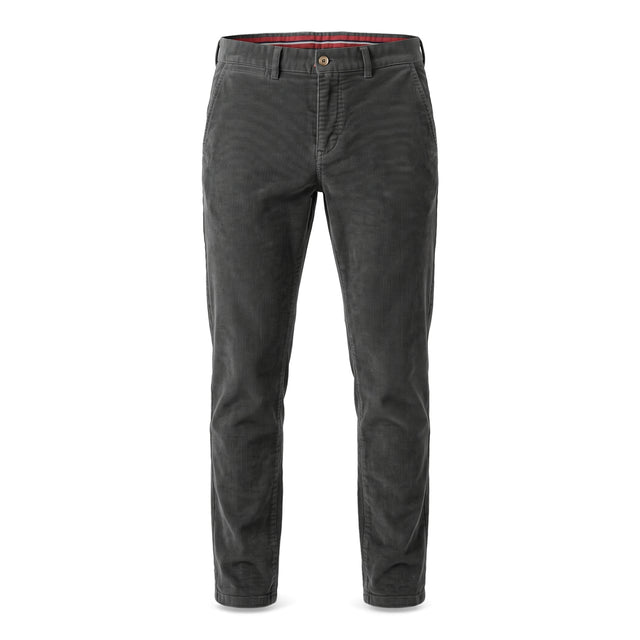 Pantalon "Mégève H25" Chino Velours Milleraies Gris