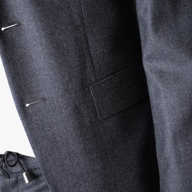 Veste "Bruxelles" Grise Chinée Vitale Barberis Canonico