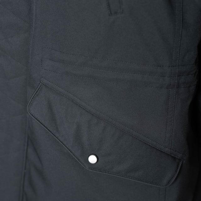 Parka Technique "Courchevel" Bleu Marine avec capuche amovible