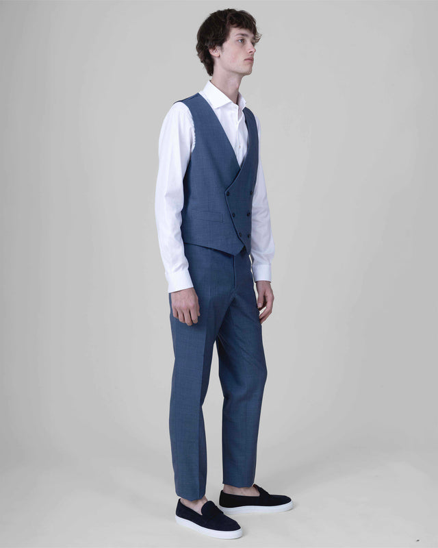 Costume "Athènes" Bleu Ciel Vitale Barberis Canonico