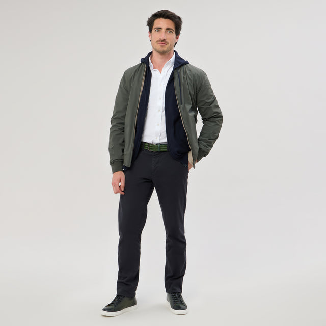 Bombers Réversible technique et léger Kaki réversible Beige