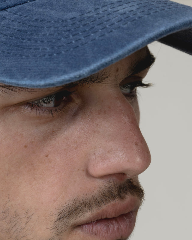 Casquette en Jean Bleu Délavée