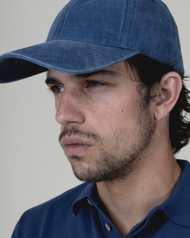 Casquette en Jean Bleu Délavée