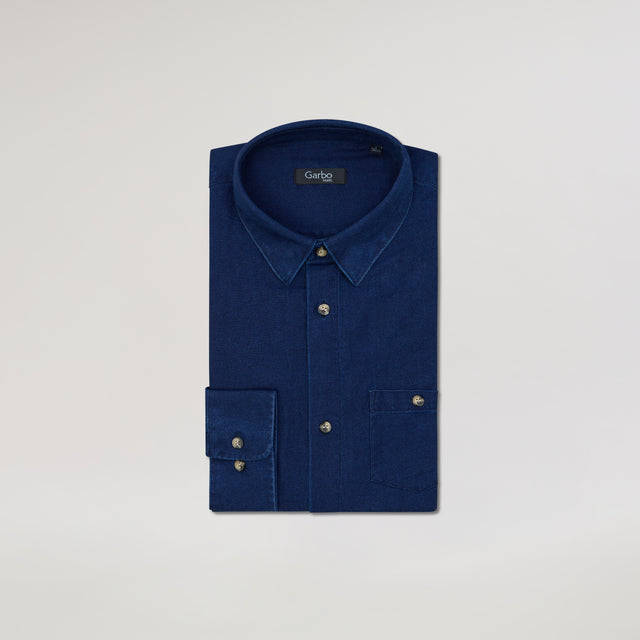 Nouveau Modèle de Chemise "Corfou" en Jeans Brut (Chambray)