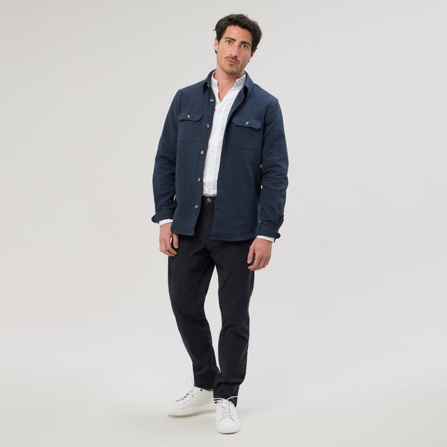 Surchemise d'été "Alex" Bleu Marine