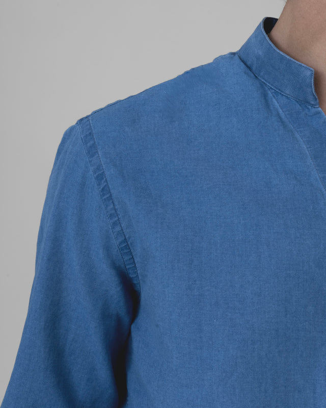 CHEMISE COL MONTE-CARLO EN JEANS CHAMBRAY