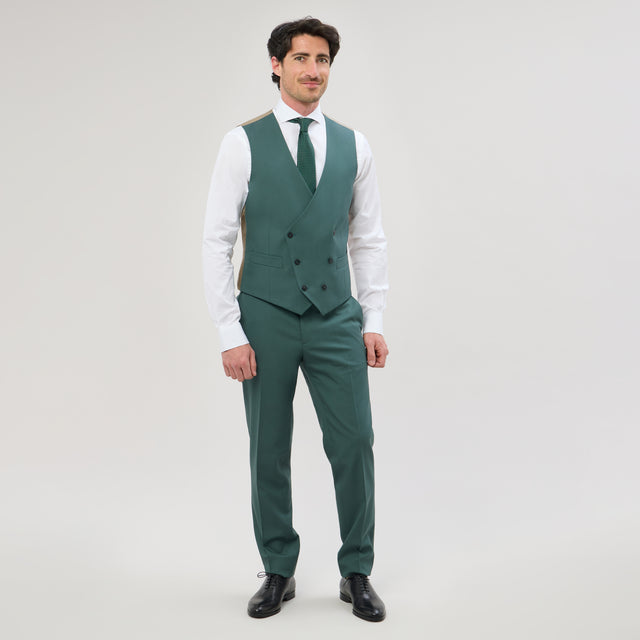 Gilet Croisé "Pinède" Tilleul Vitale Barberis Canonico