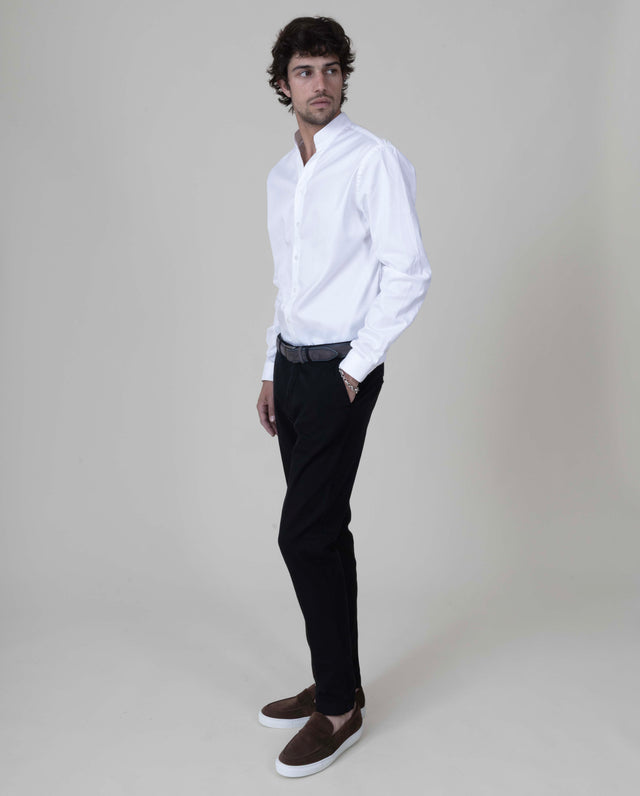 Pantalon "Giorgio" Chino Noir Coupe Slim