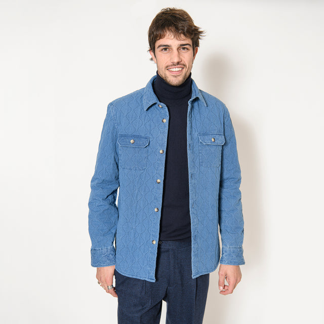 Surchemise "Alex" en Jean's Matelassée Bien Epaisse