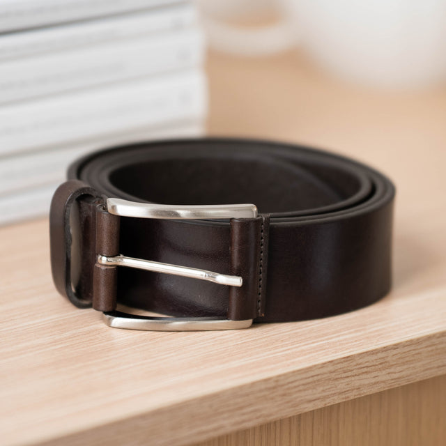Ceinture "La Normande" Marron Large