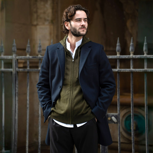 Manteau "Yorkshire" Bleu Marine