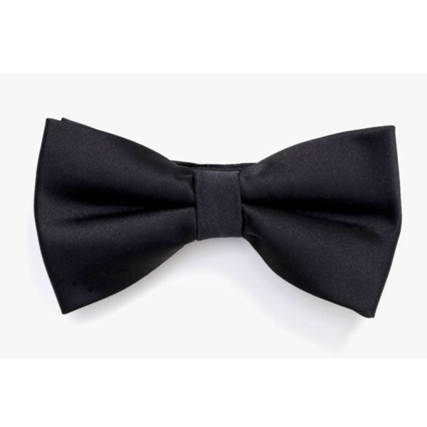 Noeud Papillon Satin Noir