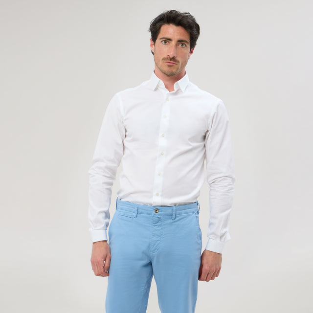 Pantalon "Pornichet E25" Chino Bleu Ciel