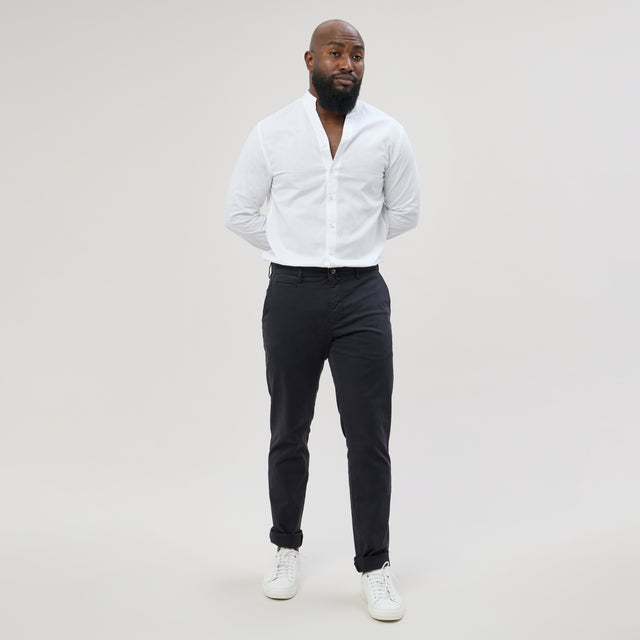 Pantalon "Pornichet E25" Chino Bleu Marine