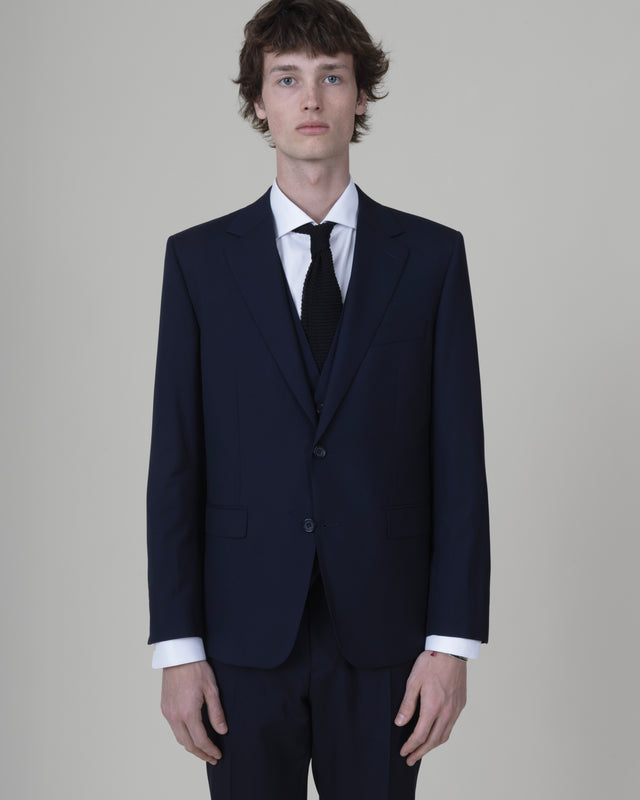 Costume "Trocadéro" Bleu Lumineux en Laine de Chez Vitale Barberis Canonico