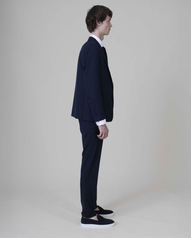 Costume "Trocadéro" Bleu Lumineux en Laine de Chez Vitale Barberis Canonico
