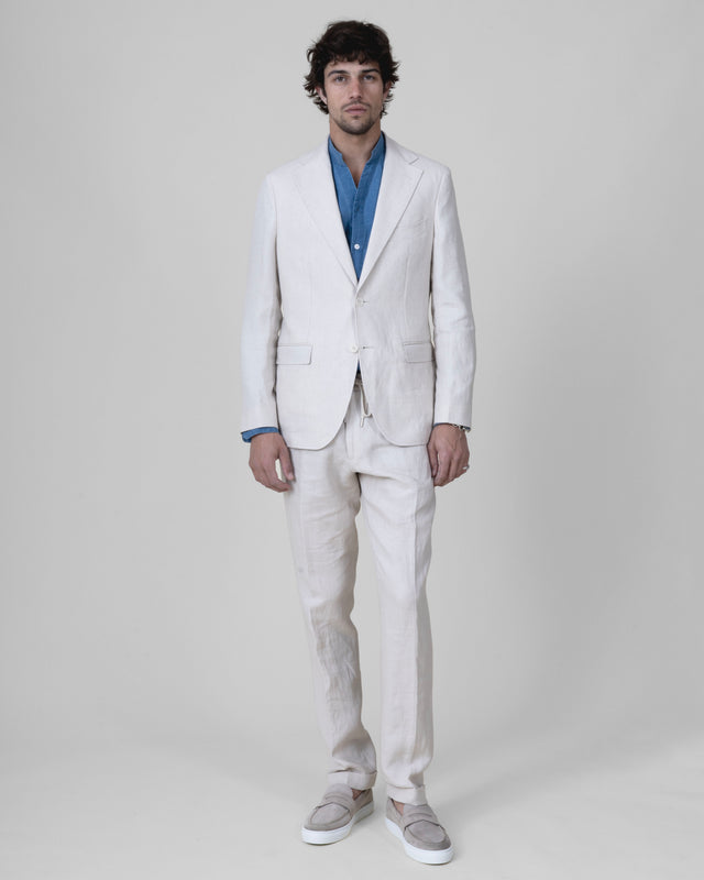 Veste Napolitaine "Solenzara" Beige