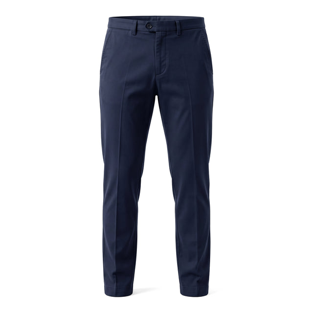 Pantalon "Giorgio" Chino Bleu Marine Coupe Slim
