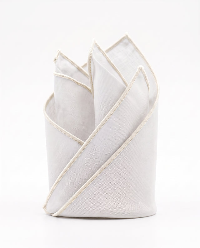 Pochette Coton Blanche