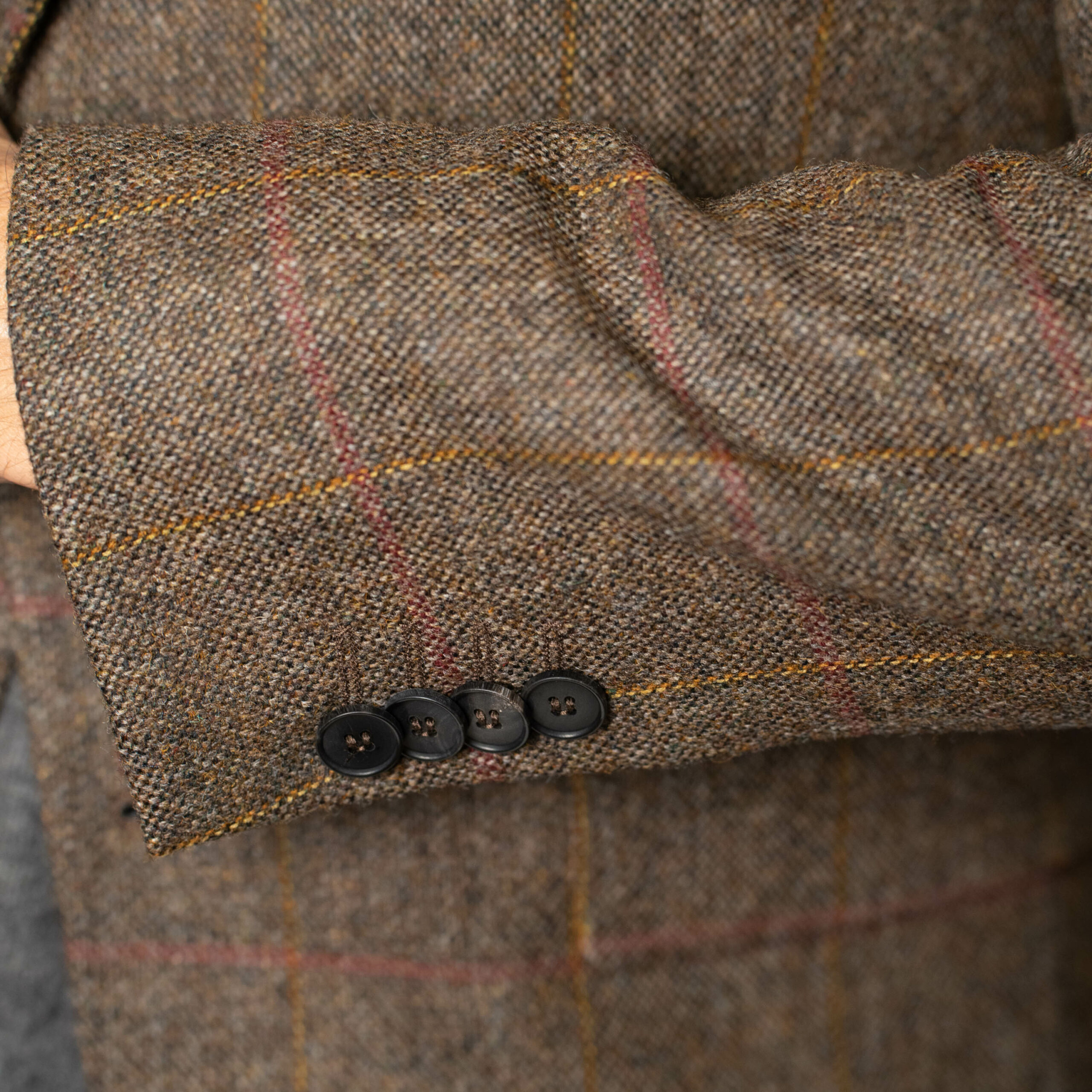 Ventura marron tweed