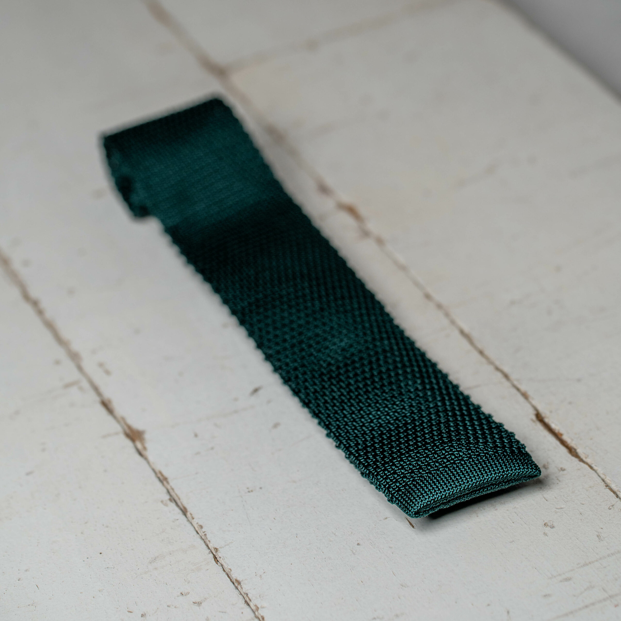 Cravate trico vert-7403171